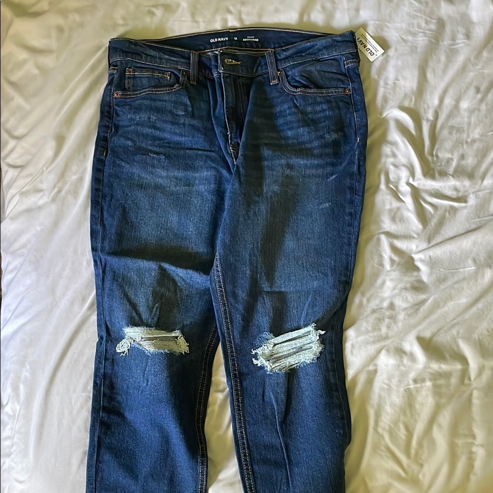 Women's Old Navy Mid Rise Boyfriend